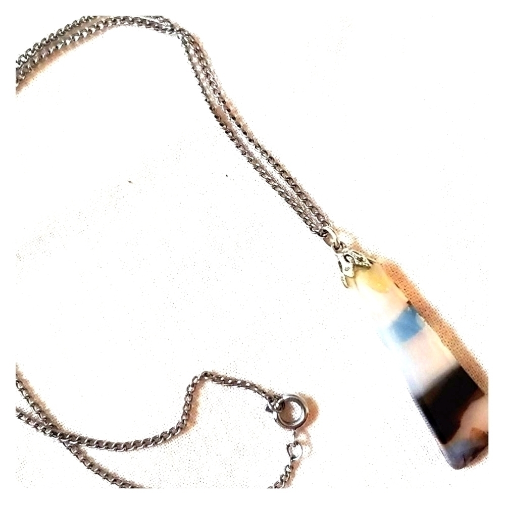 Tumble Stone BOHO Style Necklace